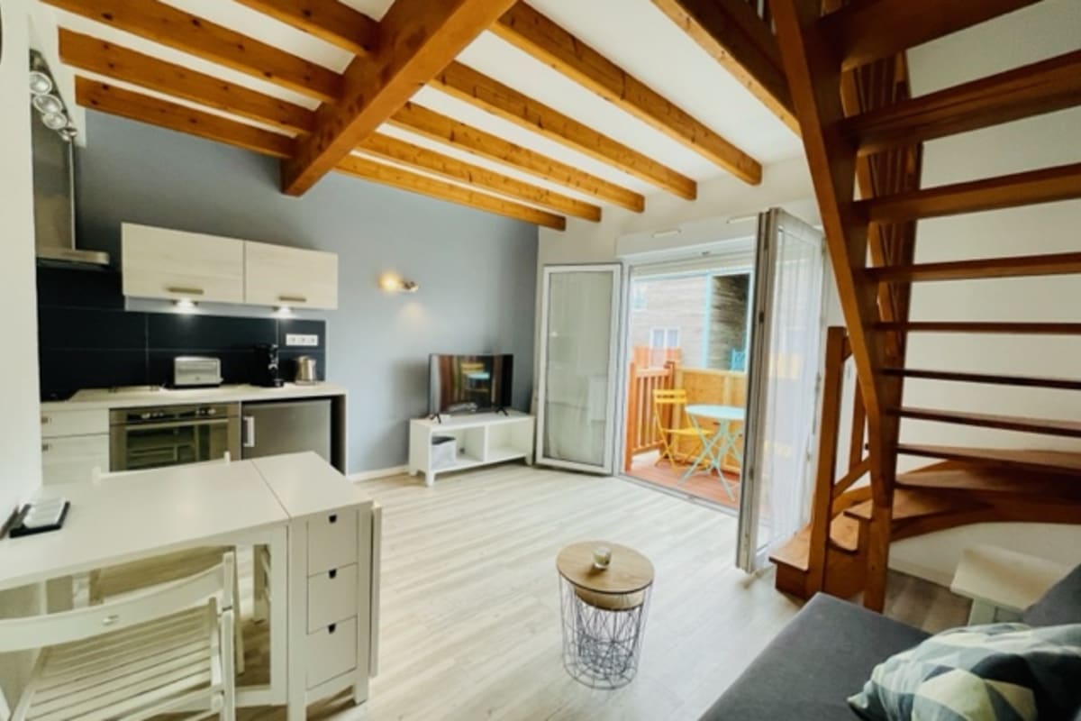  Appartement Appt lumineux avec  balcon proche plage