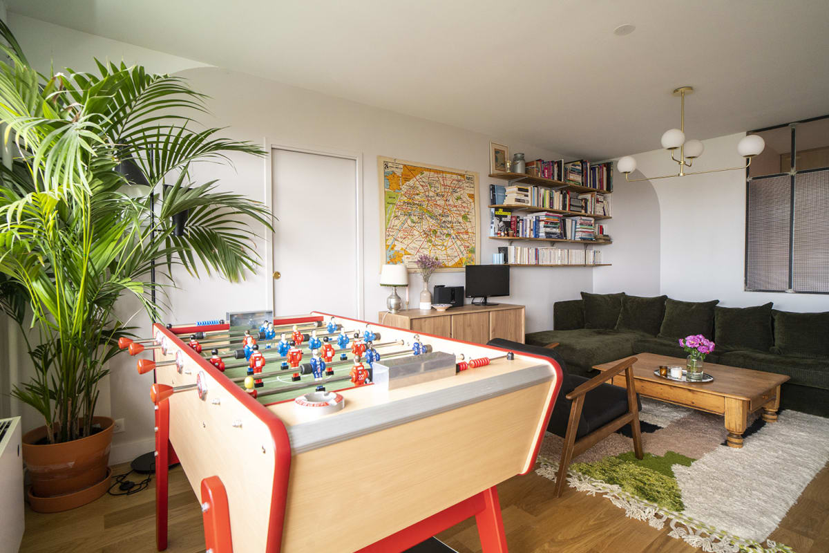 Appartement Nid familial avec vue Sacré-Coeur et Tour Eiffel 