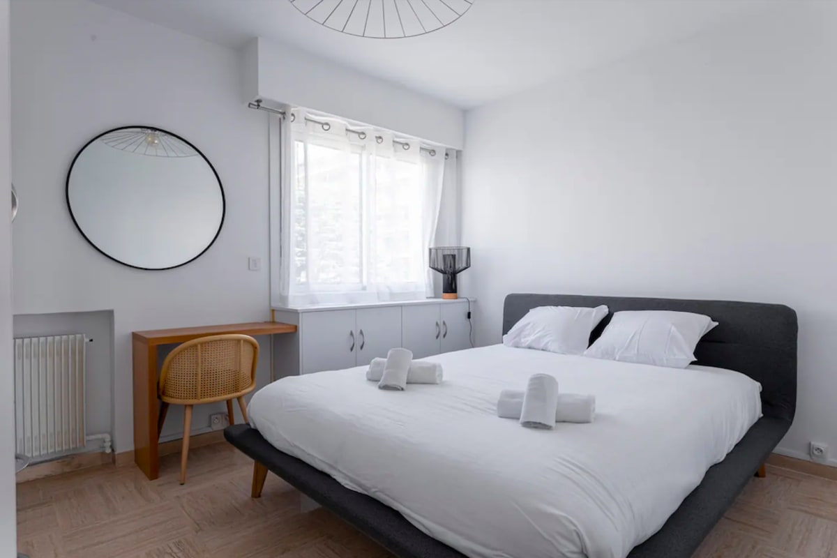 Appartement Cocon avec jardin proche de la mer 
