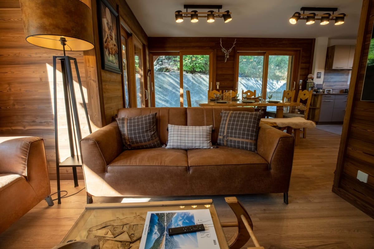 Appartement Chalet des Anges Jaccuzzi extérieur 