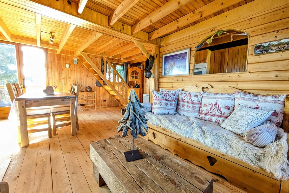 Magnifique chalet , vue sur le Mont Blanc *** 