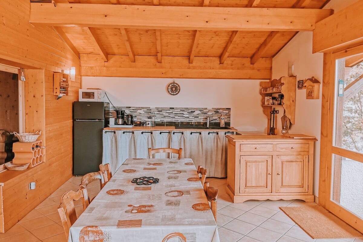 Chalet Chalet en rondins ,  sommet du revard  