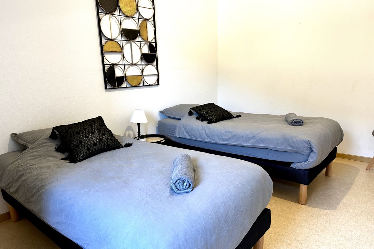  Appartement Les Naïades D15- 2 chambres pour 5 personnes !  