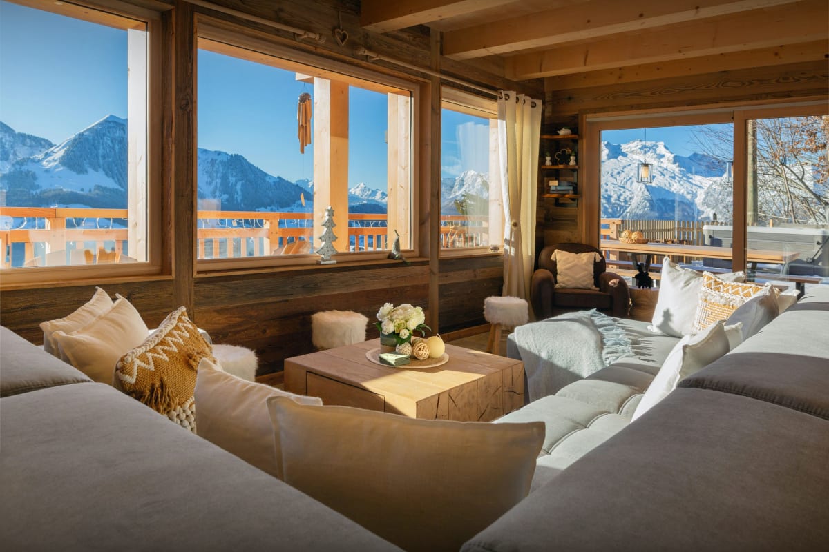 Chalet alpin 14p avec espace bien-être - OVO Network