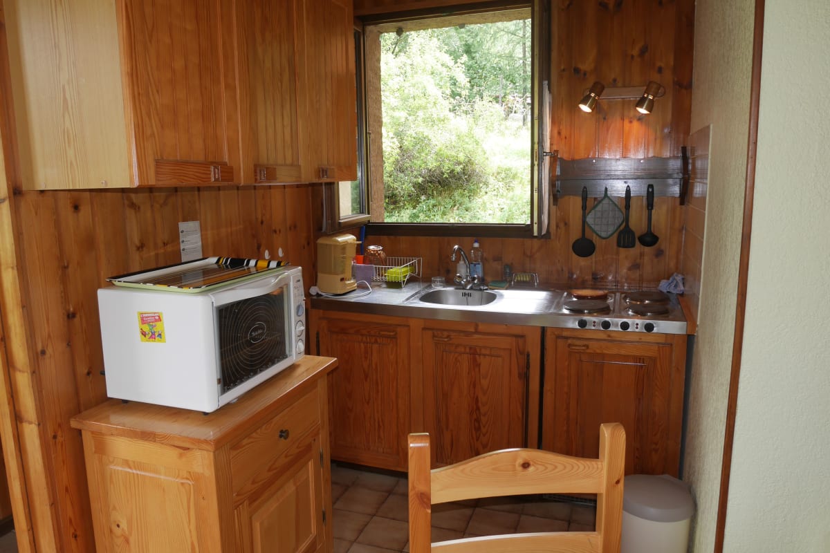 Appartement Petit chalet duplex avec jardin 
