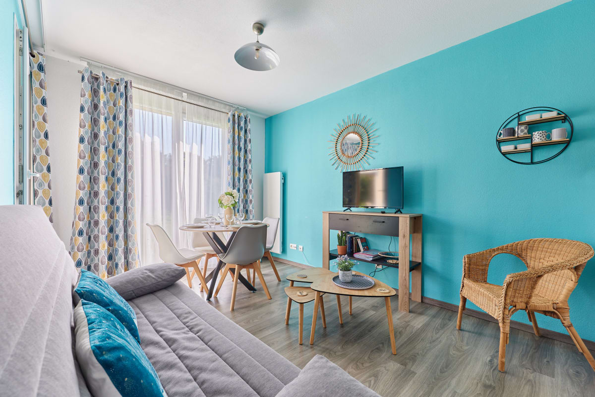 Appartement Appartement Bleu Turquoise - Welkeys 