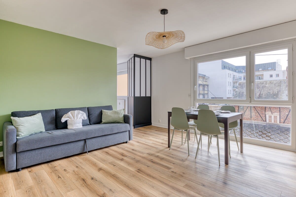 Immobilier Marine, votre F2 moderne à Rouen  