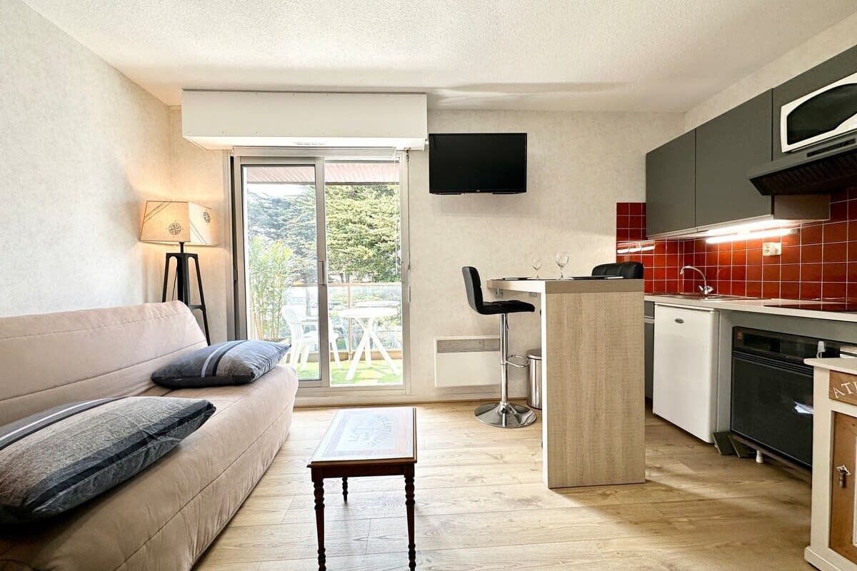 Appartement Studio archi cosy - 5min des plages 