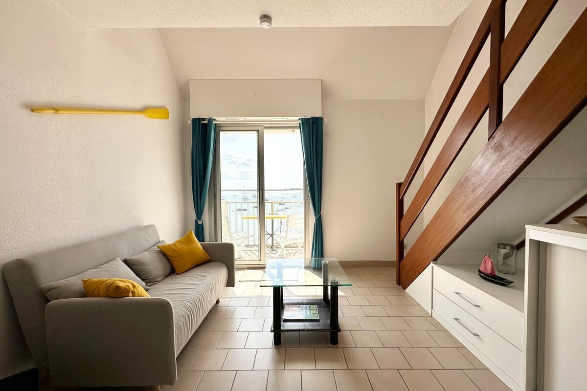 Appartement   Pieds dans l'eau ! T2 Top Cosy – Vue mer 180°