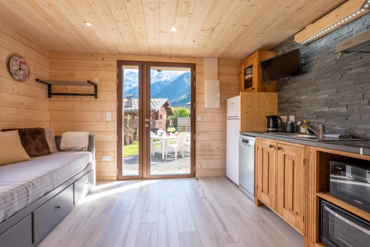  immobilier  Vue chaine du Mont Blanc/ rando / détente 