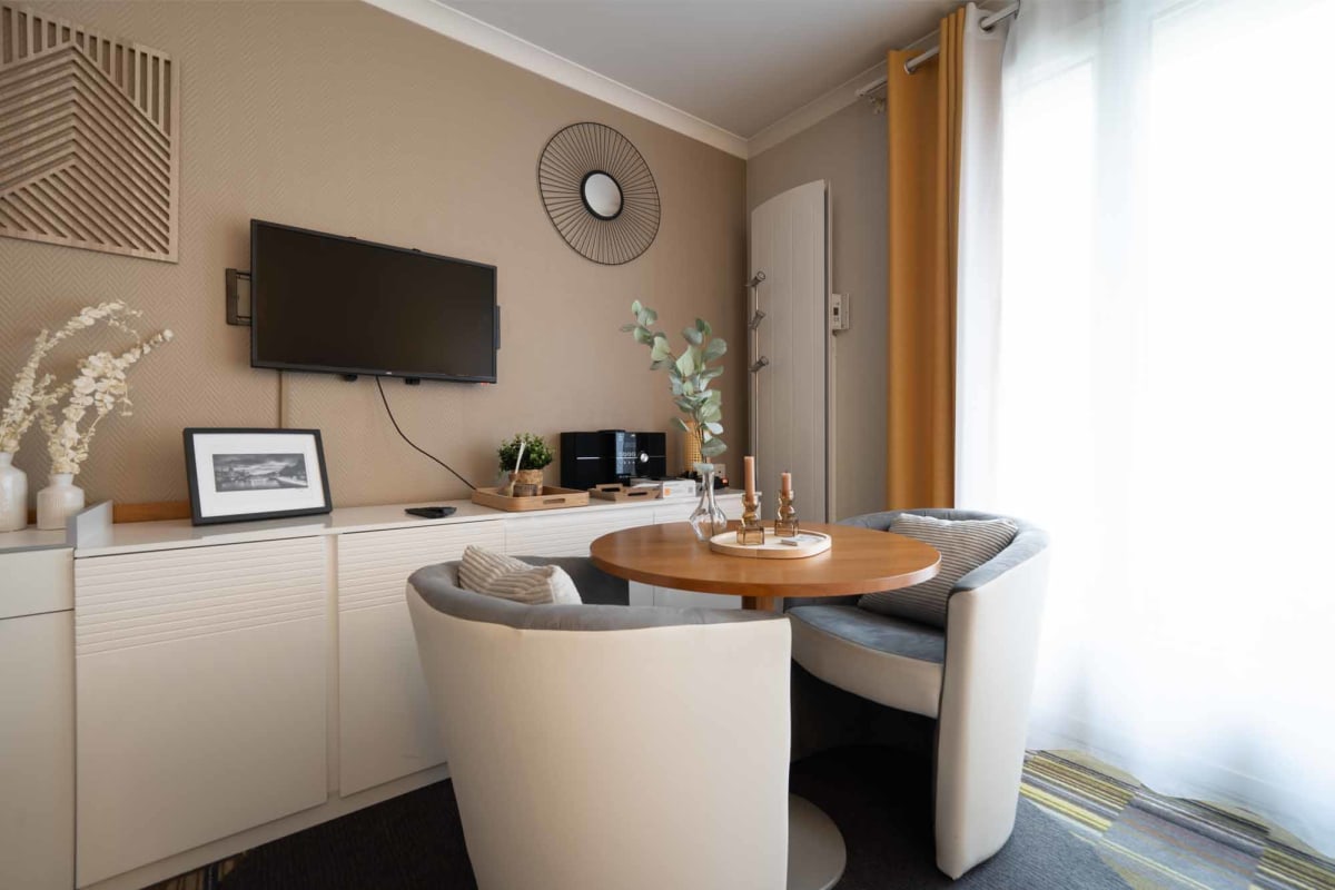Appartement   Paris Porte de Versailles Cosy Lodge 1 Appart hôtel parking, wifi 4 pers
