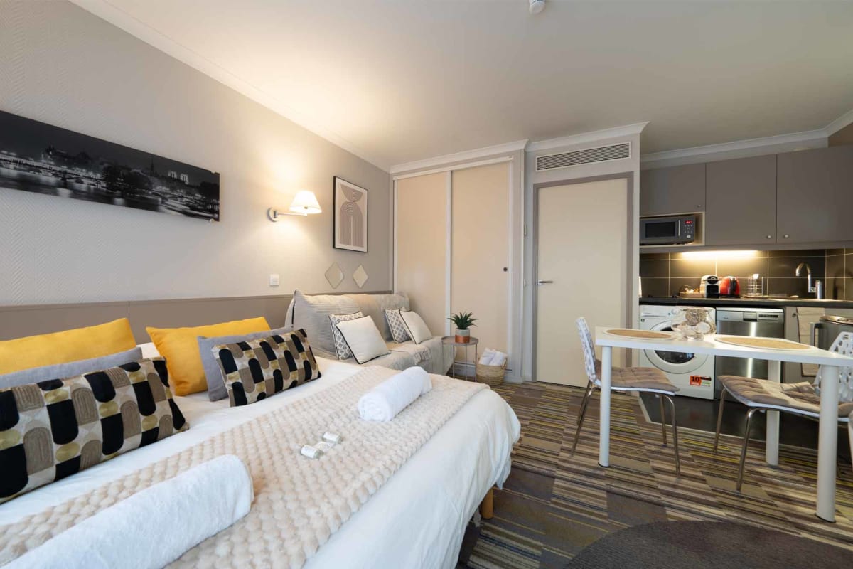 Appartement Paris Porte de Versailles Cosy Lodge 1 Appart hôtel parking, wifi 4 pers 