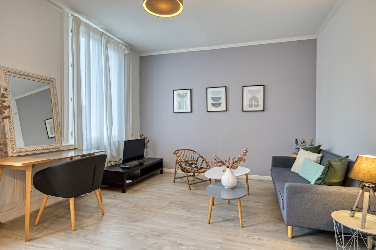  Appartement Flaubert : appartement avec parking, idéal au cœur du centre-ville