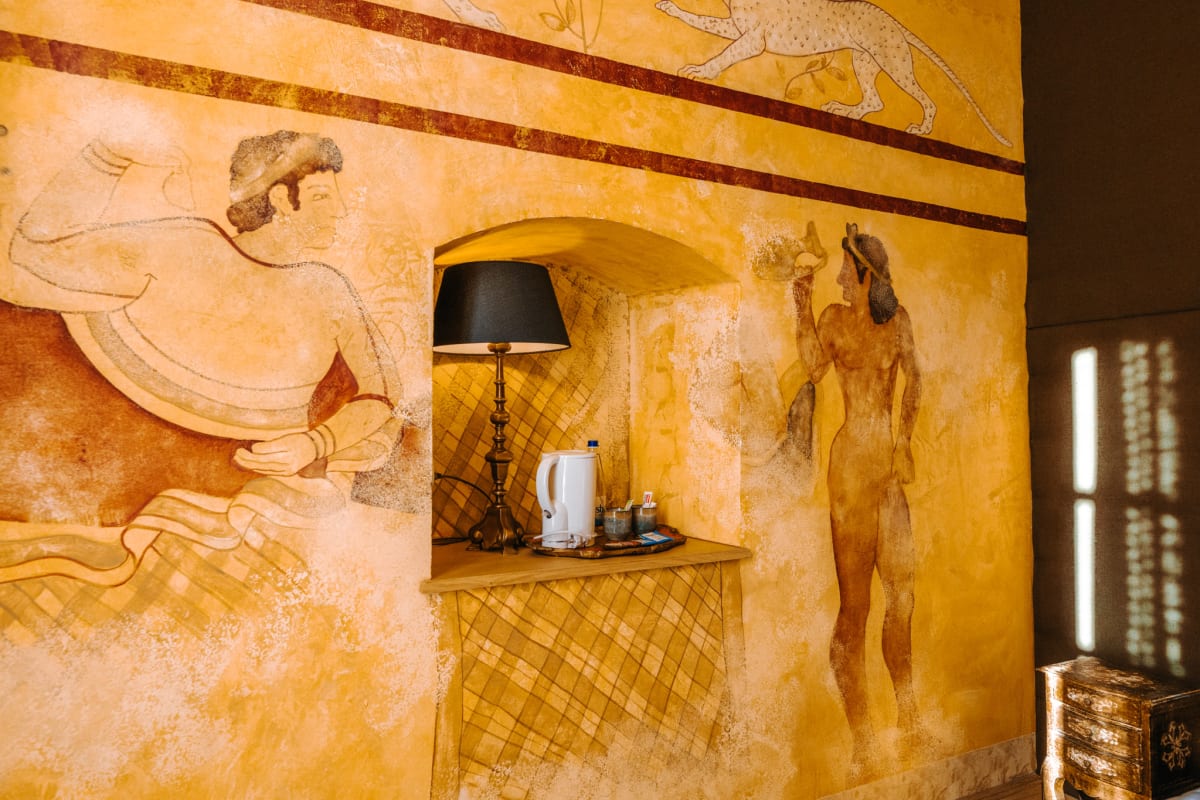 Chambre d'hôtes   Santolina Etrusca Suite exclusive, petit-déjeuner et accès espace wellness
