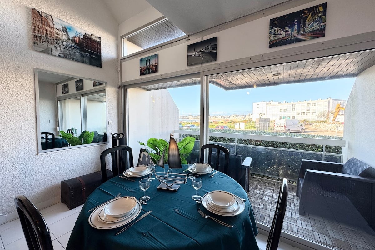  immobilier  Grand triplex vue mer tout confort - Balcon