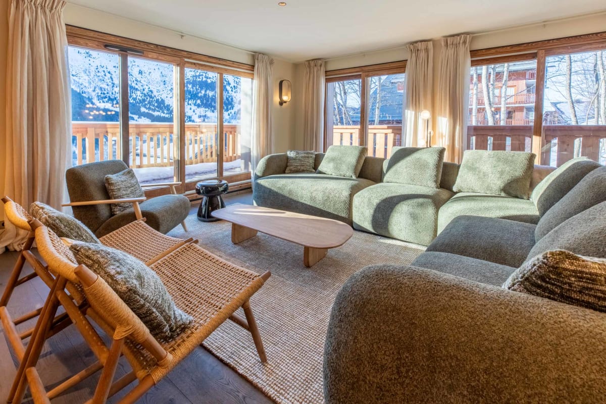 Méribel Morel Appartement de luxe neuf a 150 mètres du télésiége 