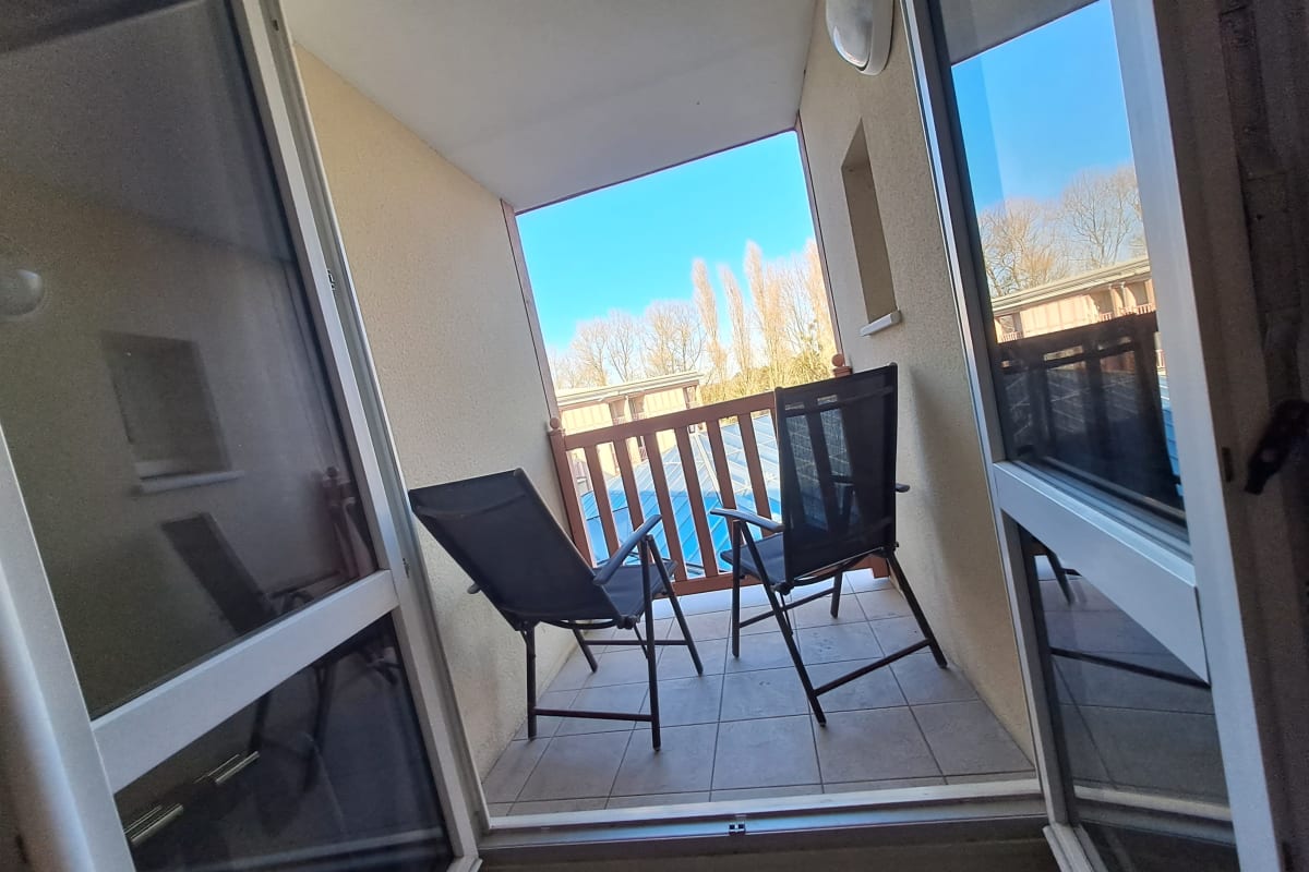  Appartement T2 en résidence avec piscine 