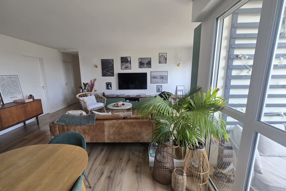 Appartement avec terrasse & vue unique tour Eiffel