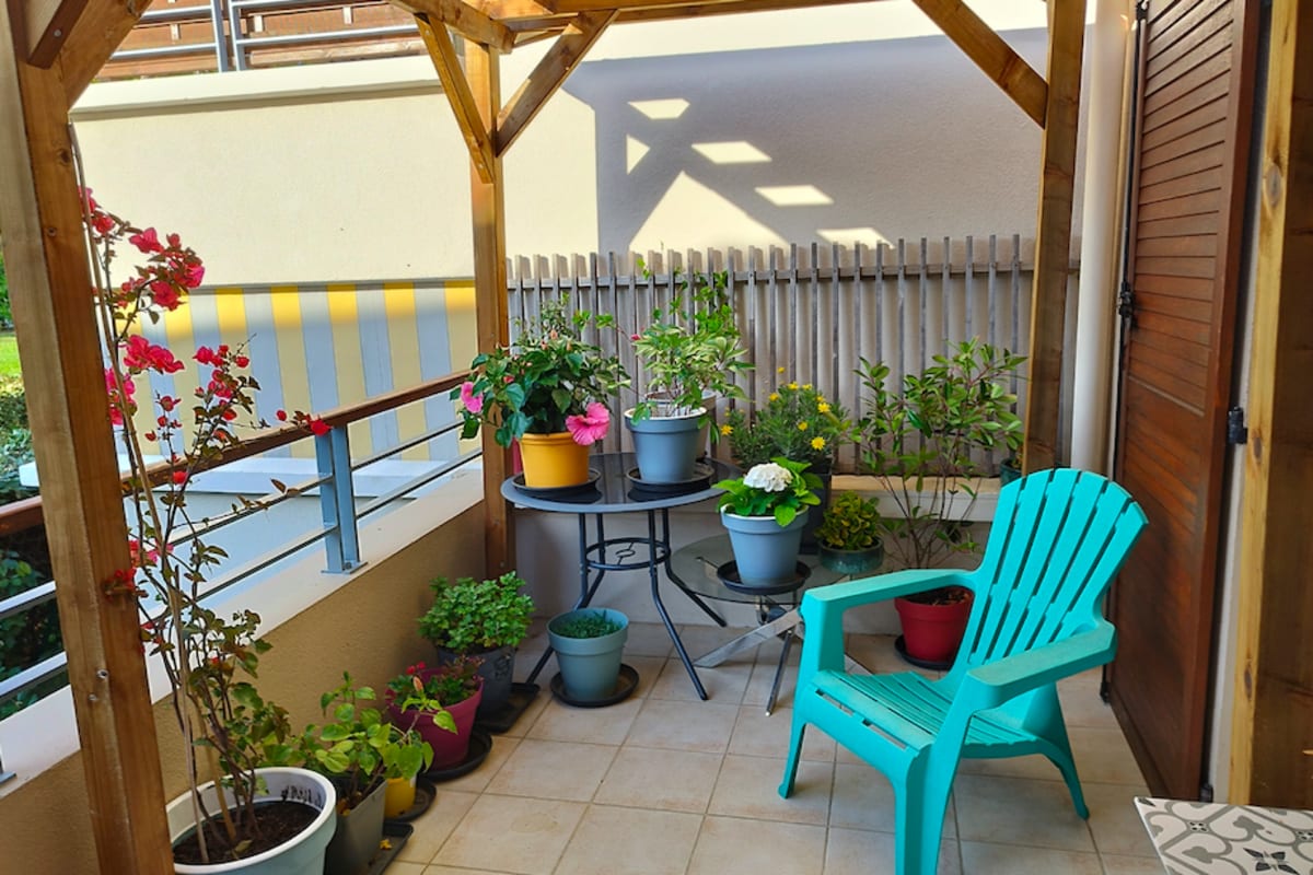  Appartement 3P spacieux avec terrasse et piscine commune