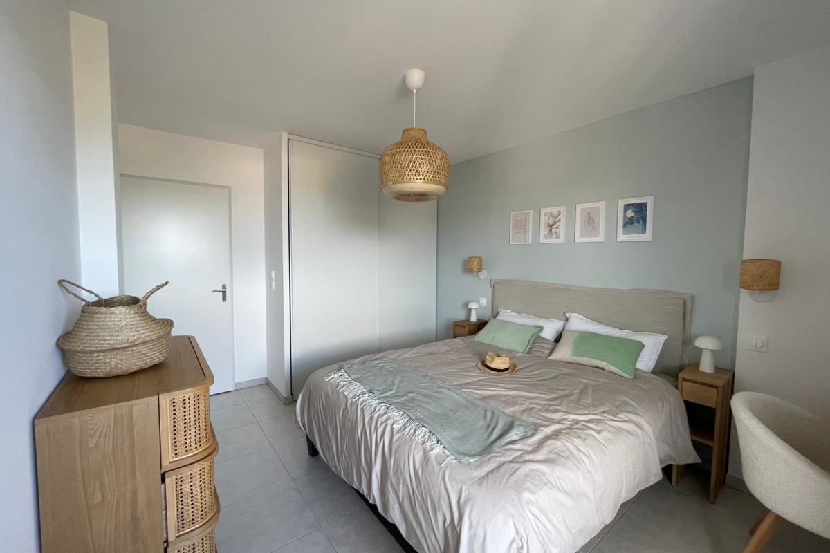 Appartement T3 climatisé, vue mer, terrasse  