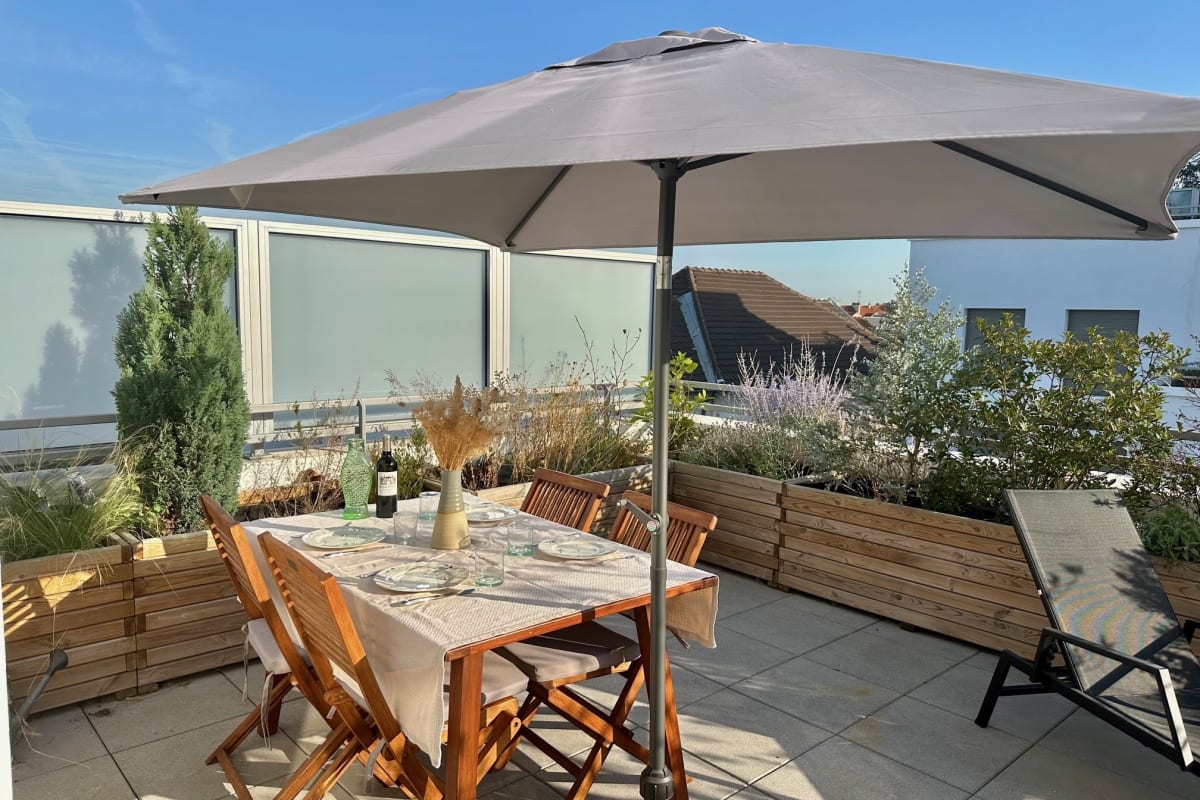 Lumineux appartement avec terrasses