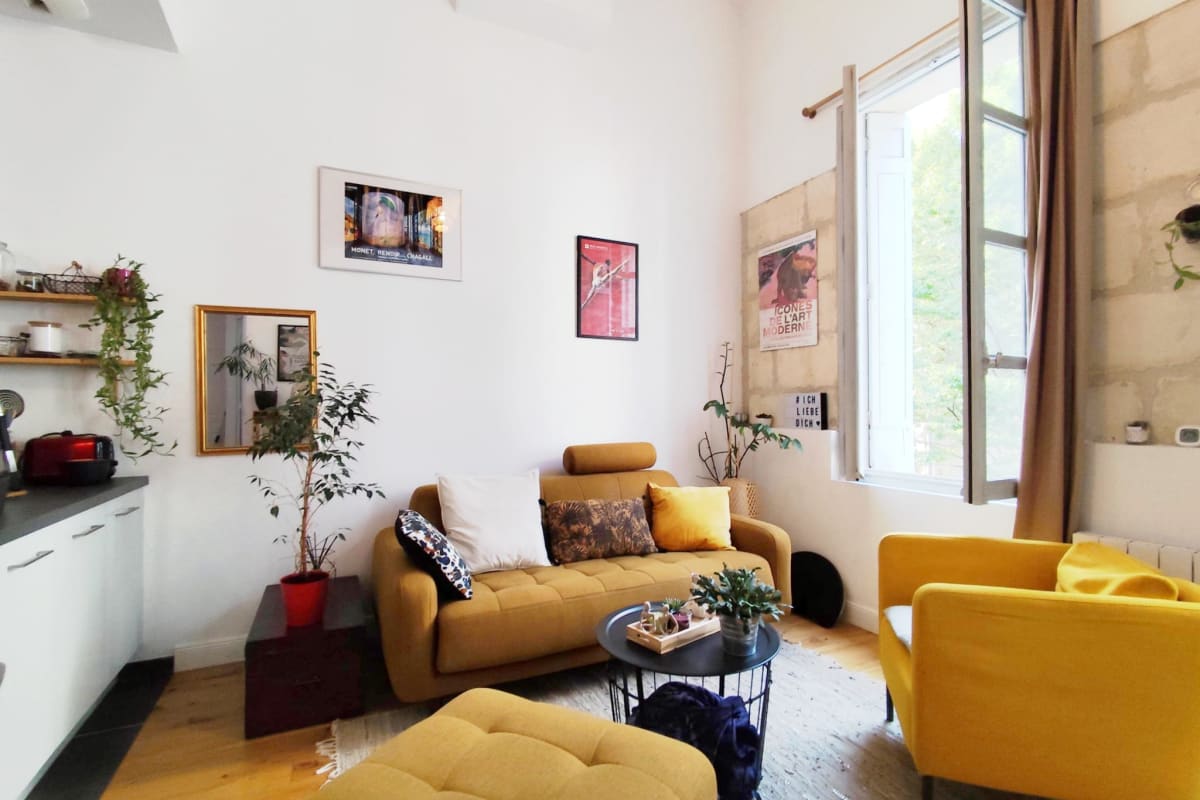 Appartement lumineux et chaleureux à Bordeaux