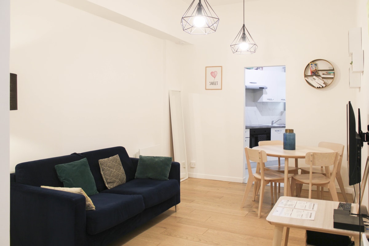 Appartement chaleureux  -  proche Montmartre
