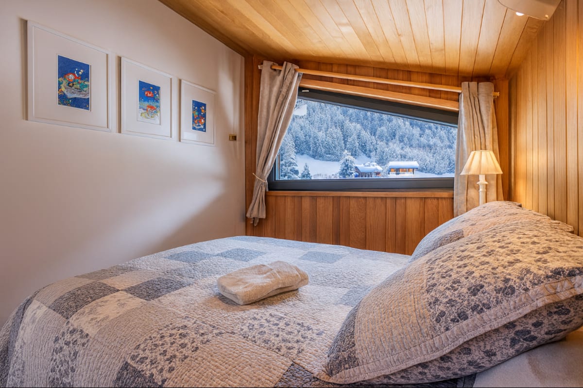  Appartement Bel appt Vue Mont Blanc au pied des pistes