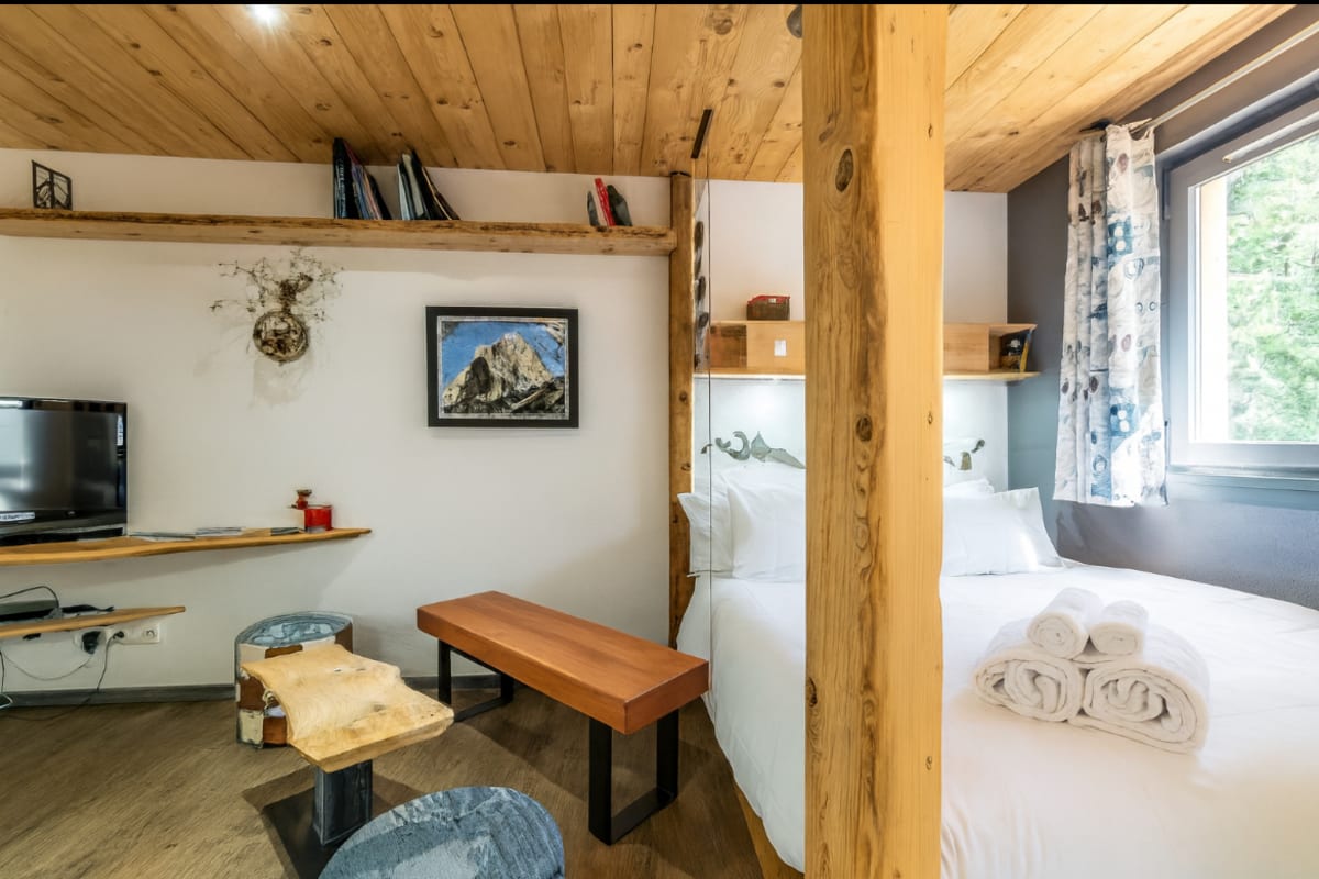 Immobilier Petit havre de paix avec vue Mont-Blanc  