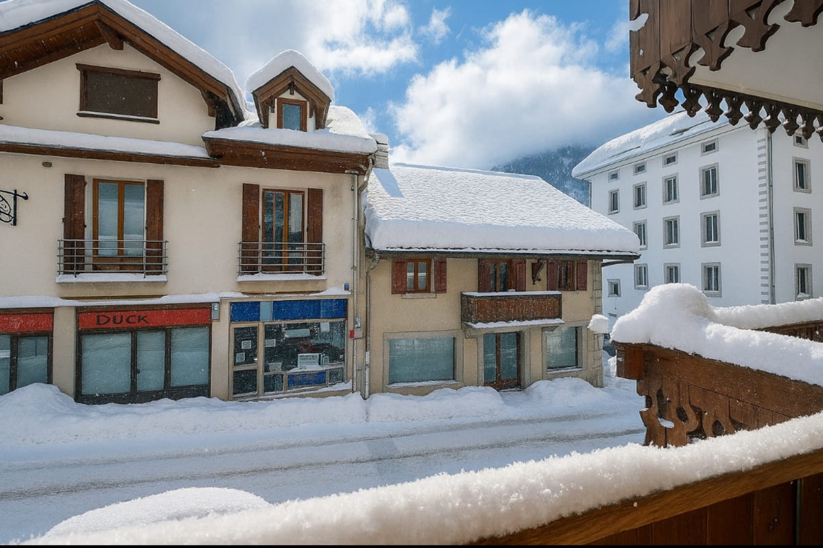  immobilier  Cosy + balcon vue Mont-Blanc • Ultra bien placé