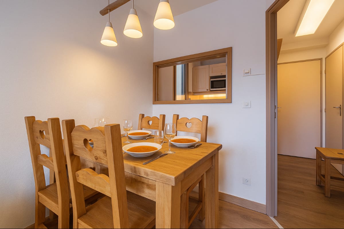  immobilier  Joli apt avec parking et vue Mont Blanc