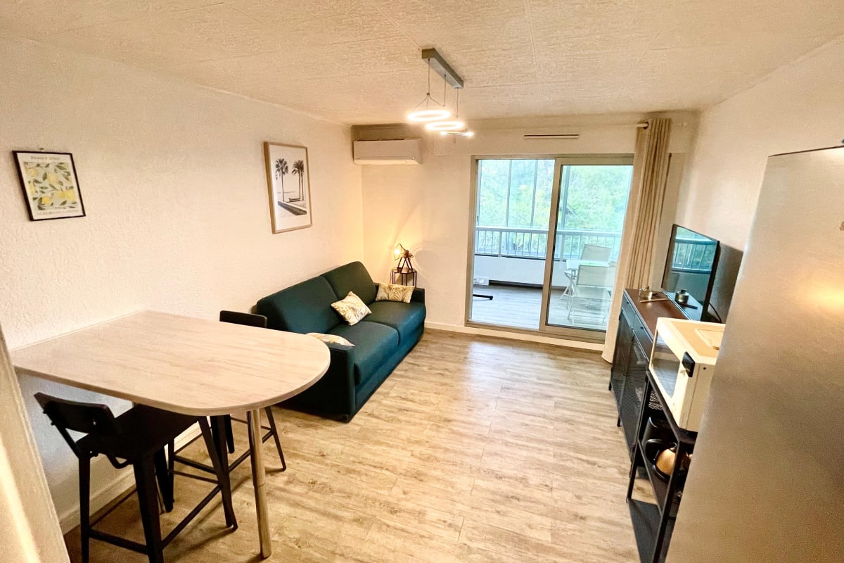  Appartement Studio chaleureux à quelques pas de la plage