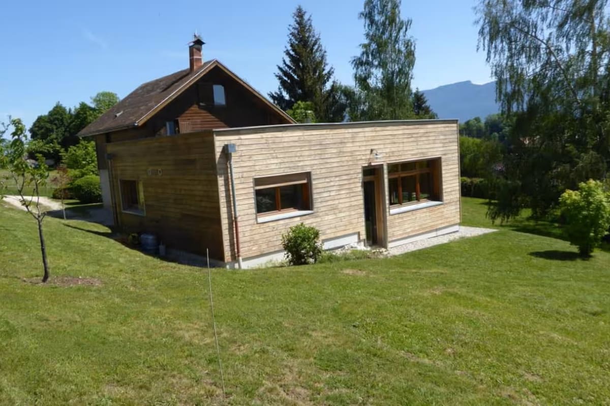 Chalet avec grand jardin en Chartreuse (Alpes)