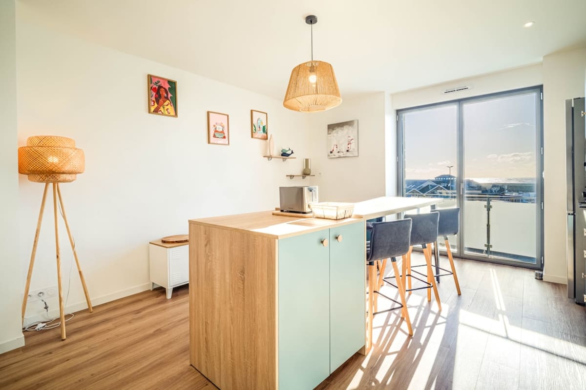 Appartement Duplex d'exception Vue sur le port de Quiberon 