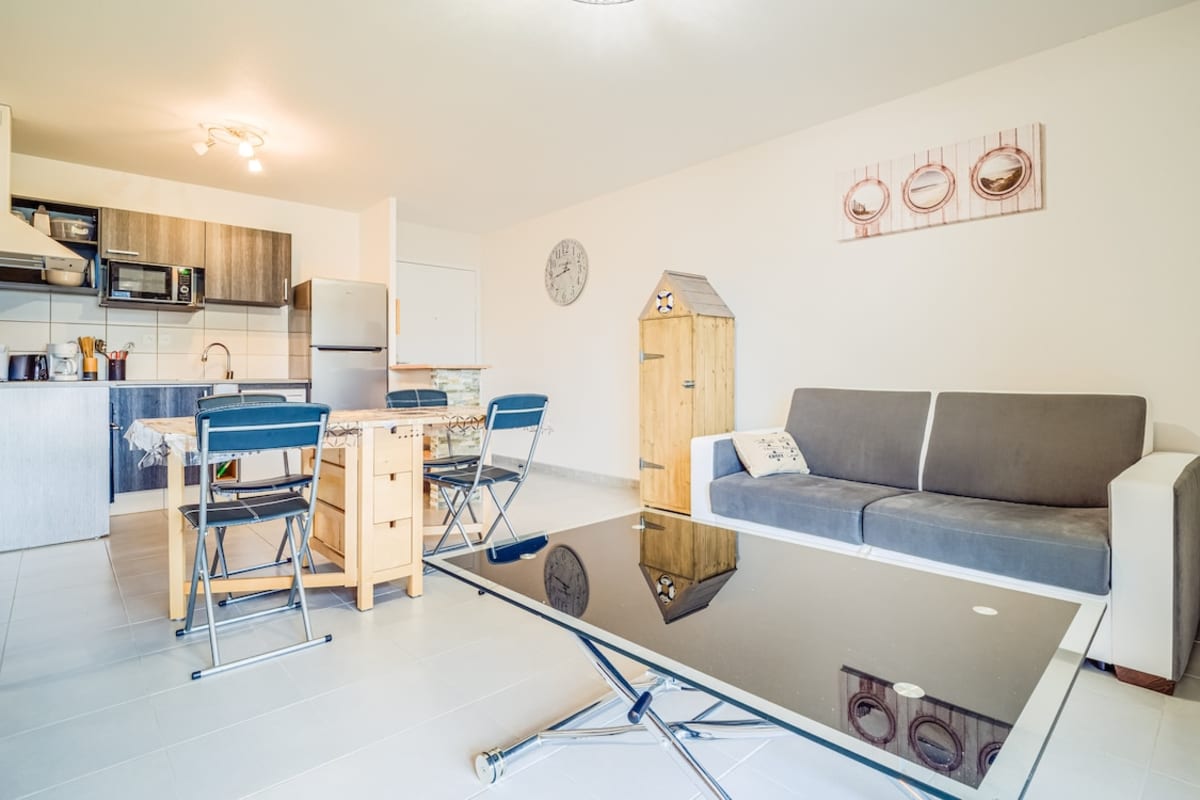 Appartement Séjour paisible avec terrasse & proche mer 