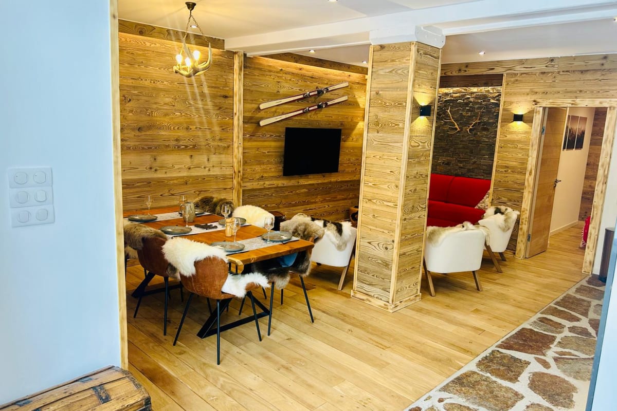 Appartement Appartement rénové au pied des Grands Montets 