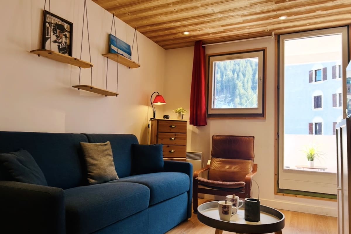  Appartement Joli apt Aiguille du Midi avec balcon + parking