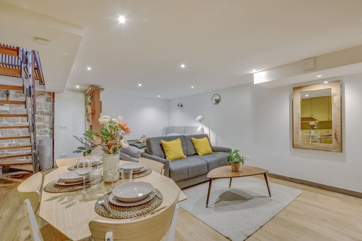  Appartement Grand studio en sous sol - Gare Montparnasse