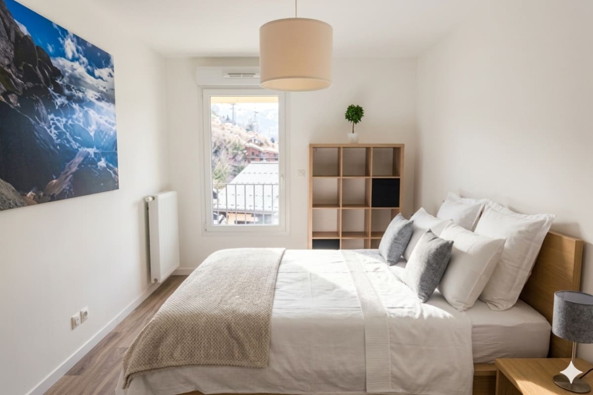 Appartement   Vue Aravis et terrasse, Proximité Thermes