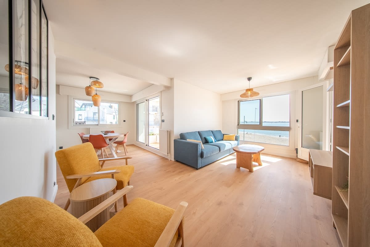 Appartement Les pieds dans le sable : Vue panoramique 