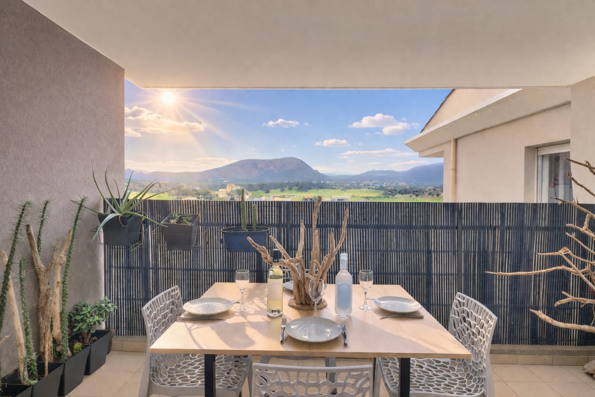 Evasion Tropicale - Vue montagne & terrasse