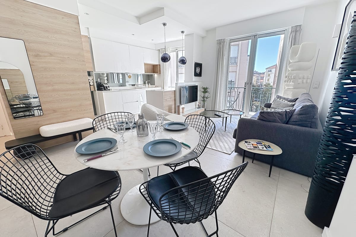  immobilier  Armenonville 3 pcs premium balcon parking Croisette 2 mns Olam Properties