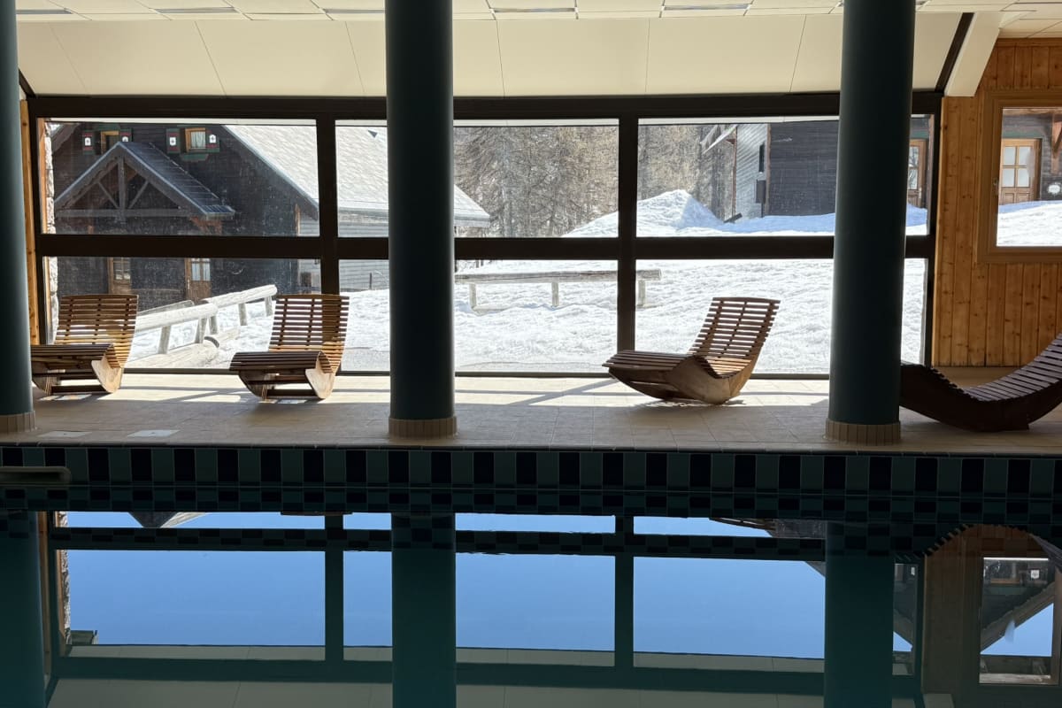  immobilier  Risoul • T2 4 pers • Piscine et sauna • proche pistes