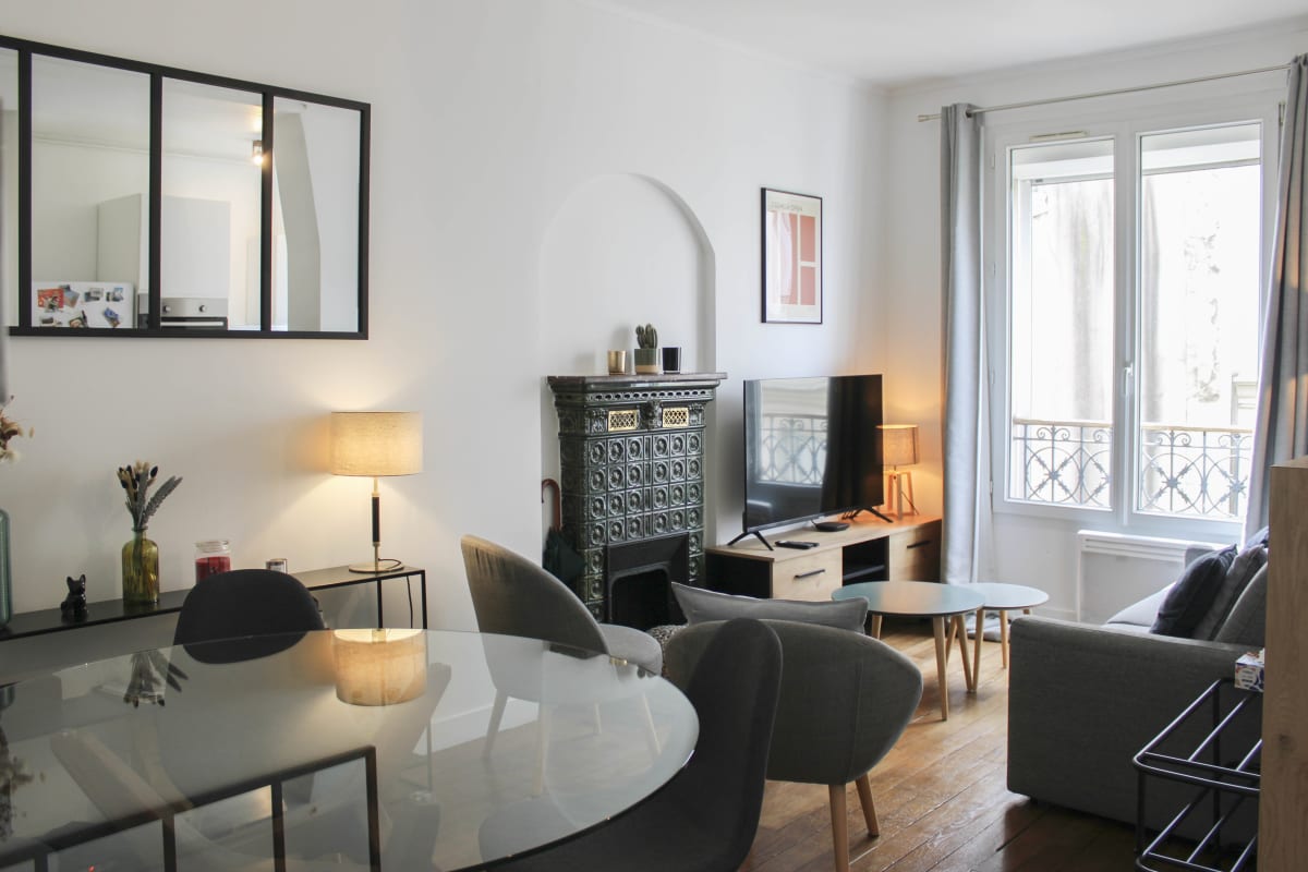 Appartement Appartement Lumineux avec Vue Montmartre - 38m² 