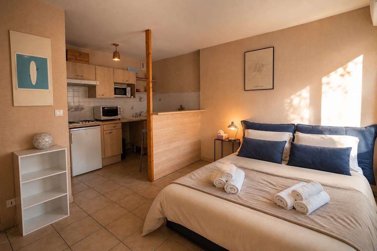 Studio agréable à la Rochelle