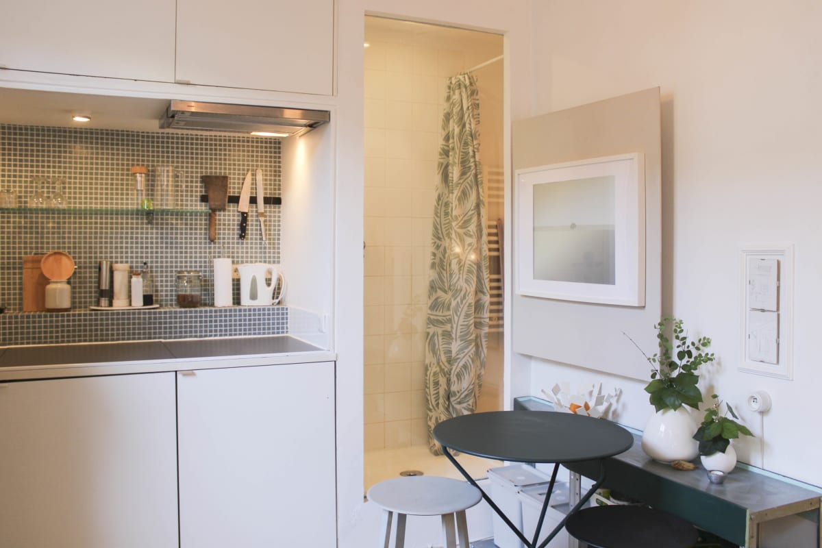  immobilier  Studio charmant avec cour près du Père-Lachaise