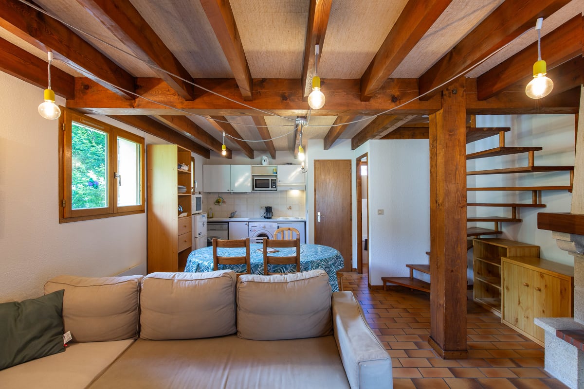  Chalet Le Coume Grande - Jardin - TV