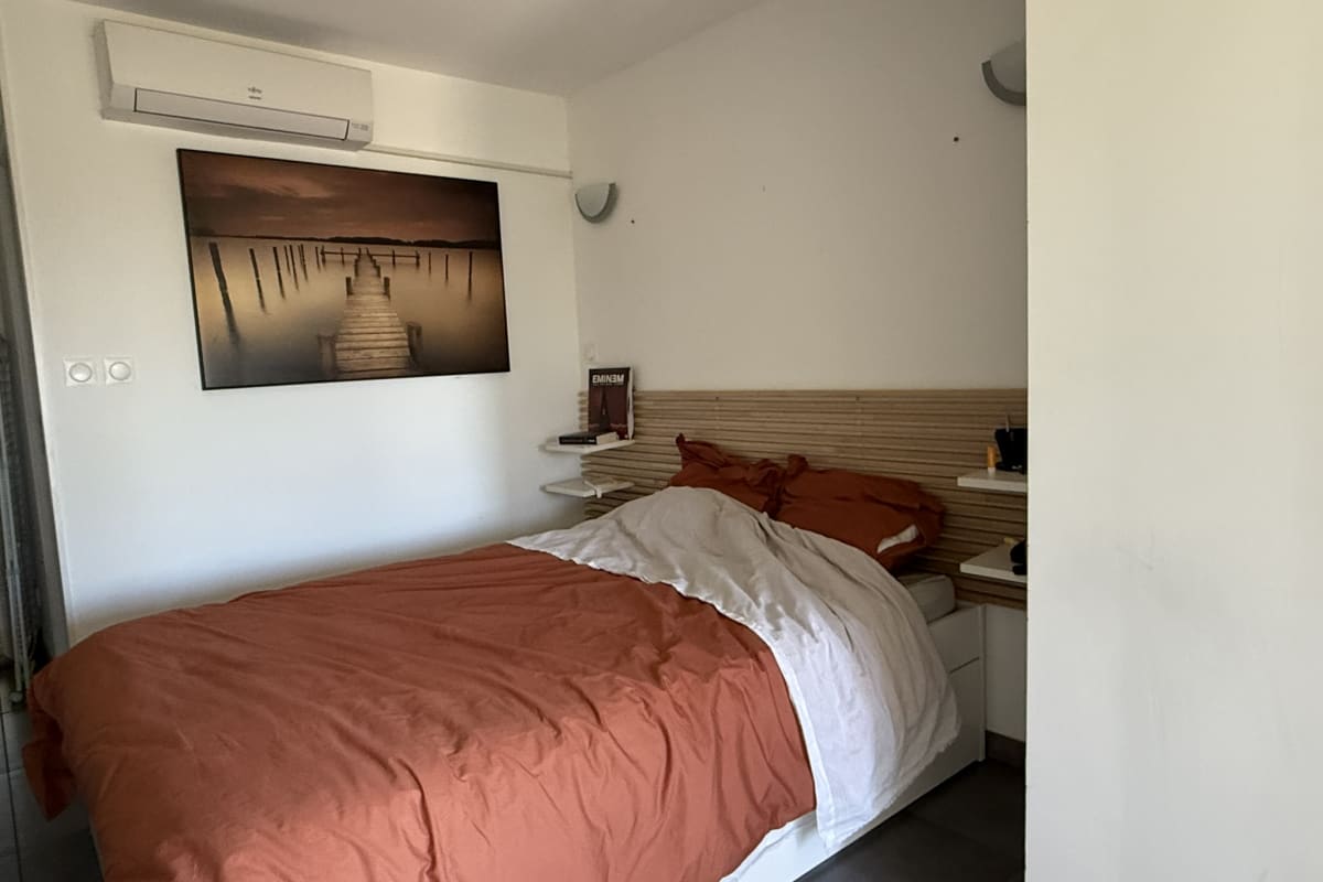  Studio cosy dans villa, climatisé, terrasse - La Garde 