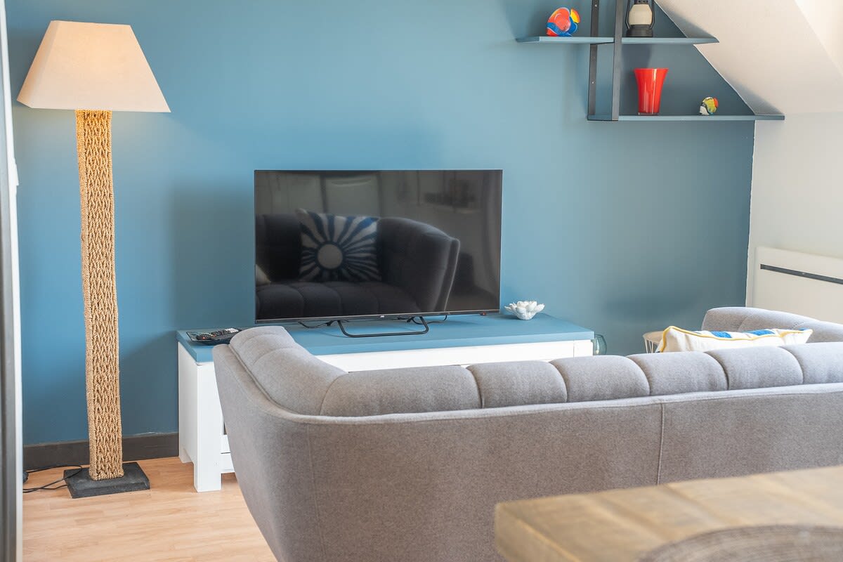Appartement   T2 avec aperçu mer, plage et commerces à pied