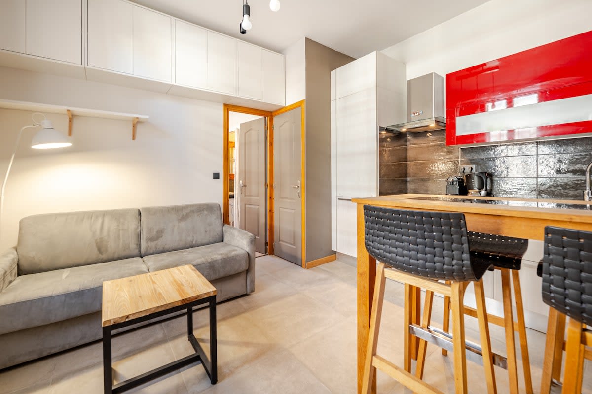  T2 cosy avec balcon à 800m du lac d'Annecy 